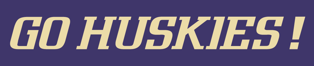 Washington Huskies 2001-Pres Wordmark Logo 01 iron on paper